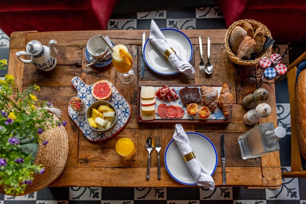 Hotel Fontecruz Lisboa Exterior foto A typical breakfast at the restaurant